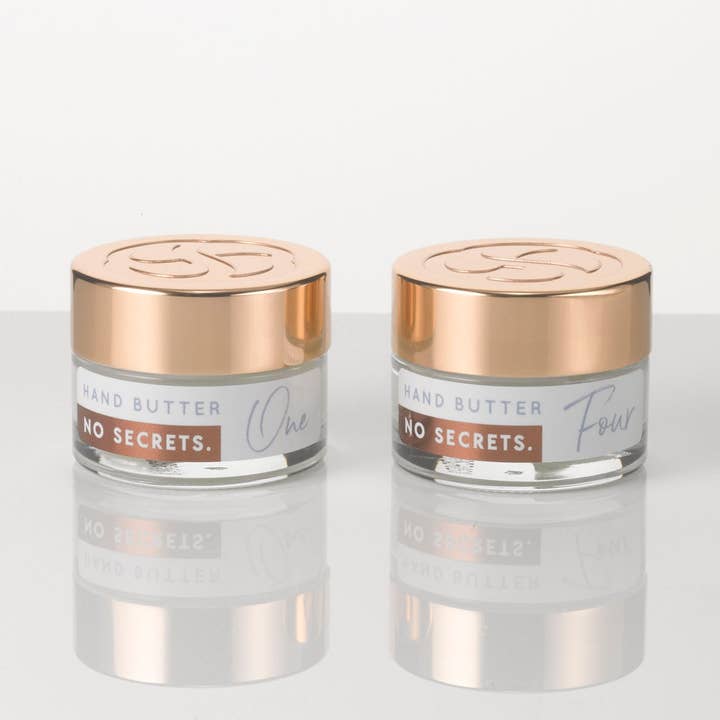 Mixed - Hand (& Body) Butter mini jars for wholesale by No Secrets Beauty
