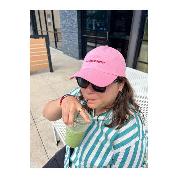 Jen Zeano Designs - Wholesale Baseball Cap - Women's - Latina Power Dad Cap1