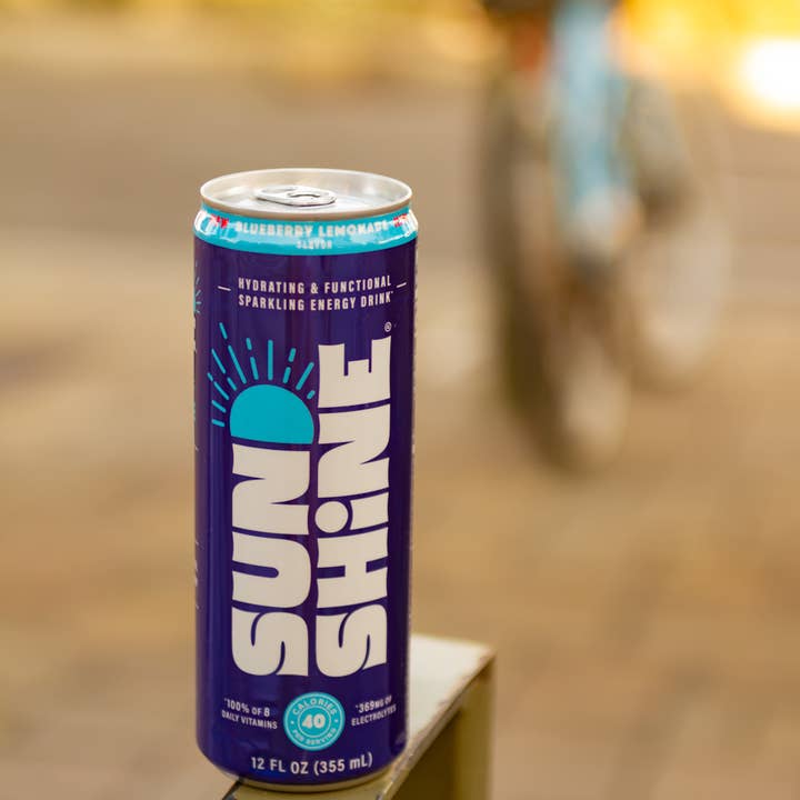 Sunshine Beverages - Wholesale Sports/Energy Drink - Sunshine Energy - Blueberry Lemonade (12 pk - 12o1