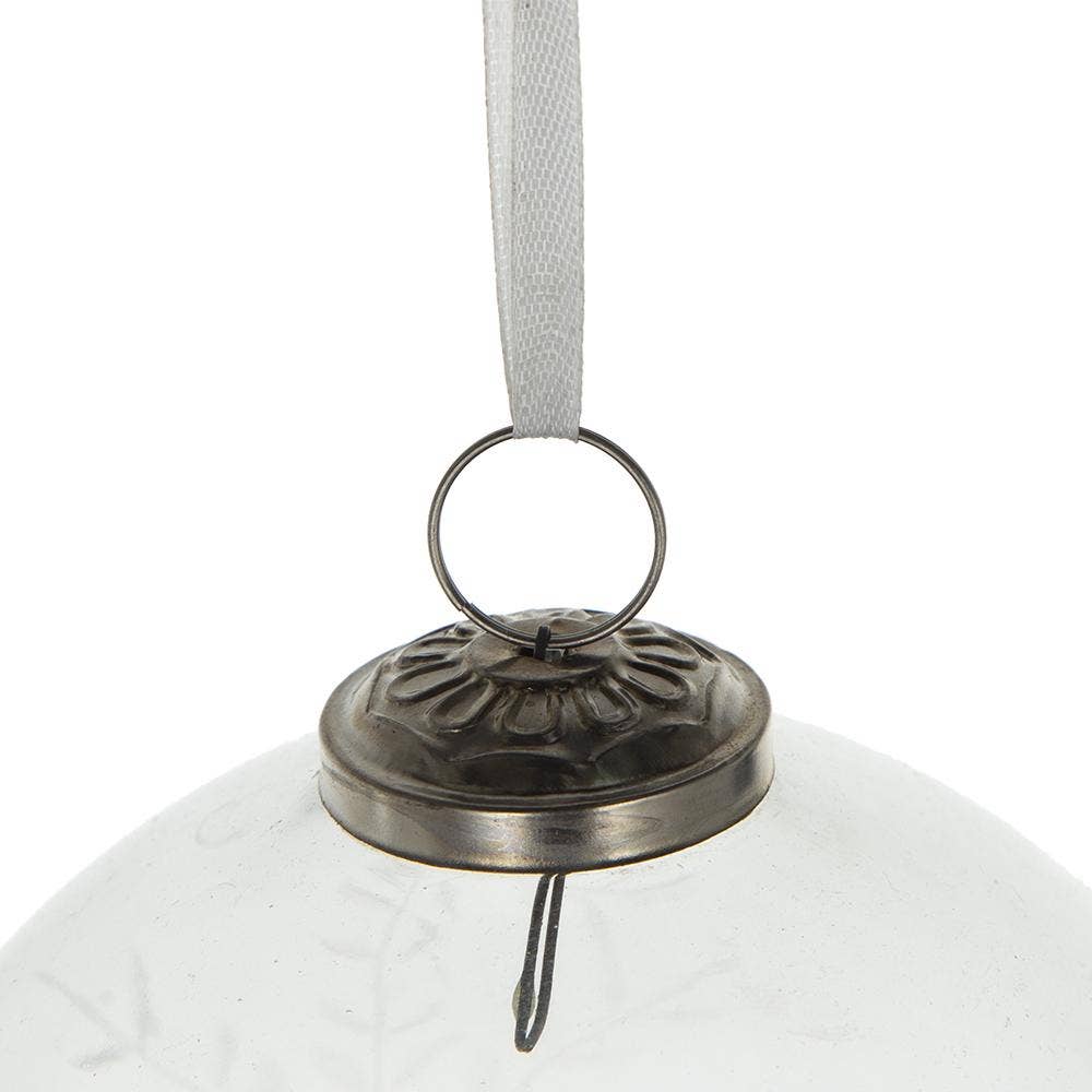 A&B Home Group Inc. - Wholesale Ornament - D5x5" Christmas Ornament,Clear 24EA/CTN2