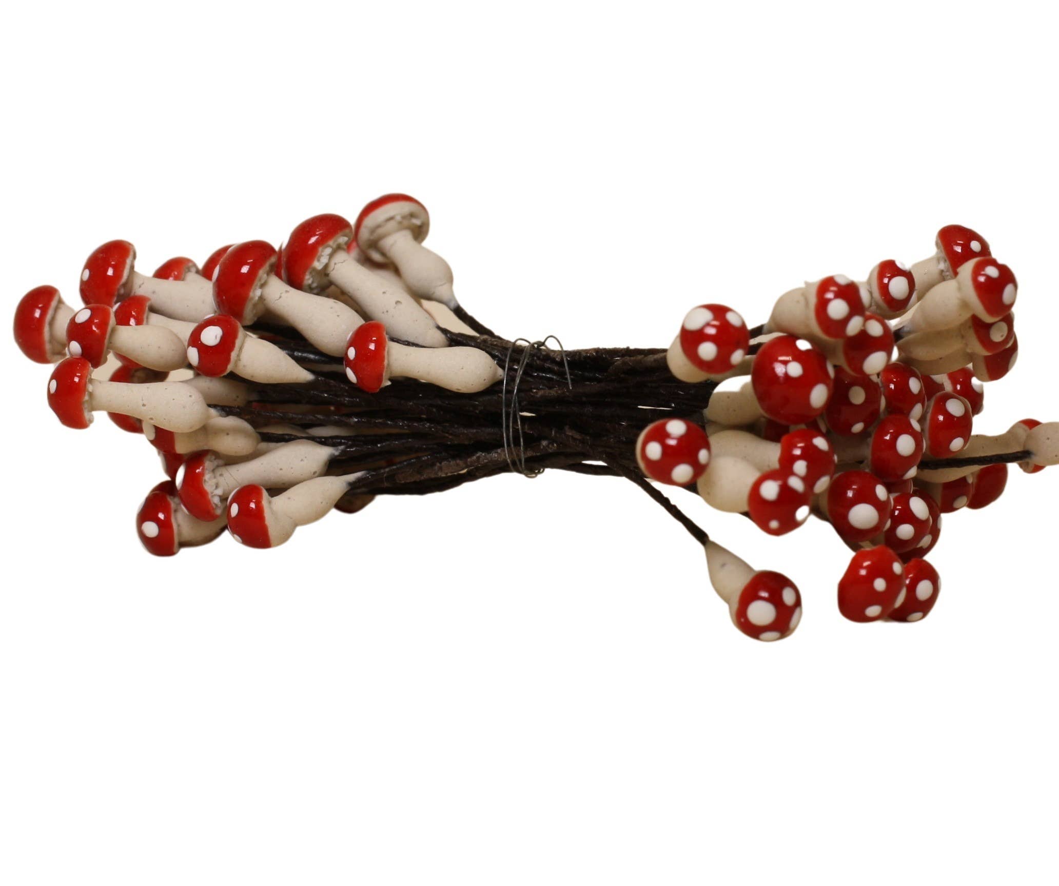 mélanger Champignons en plâtre rouge, 1/4 po, double tête, 35 pièces 218-0166 en vente sur Faire4