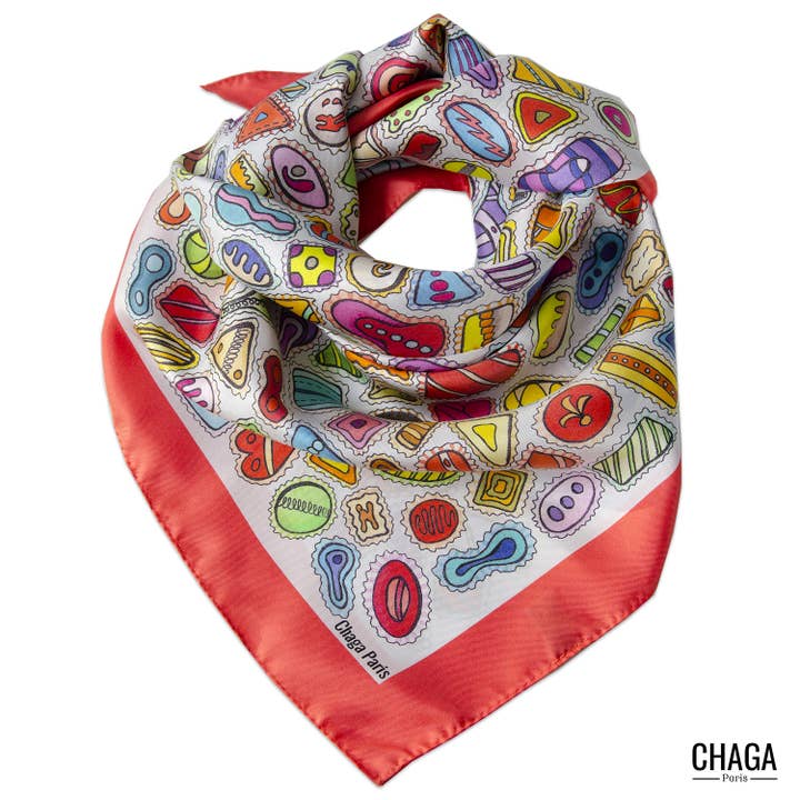 DELIZIE SCIARPA DI SETA per la vendita all'ingrosso da parte di chaga paris