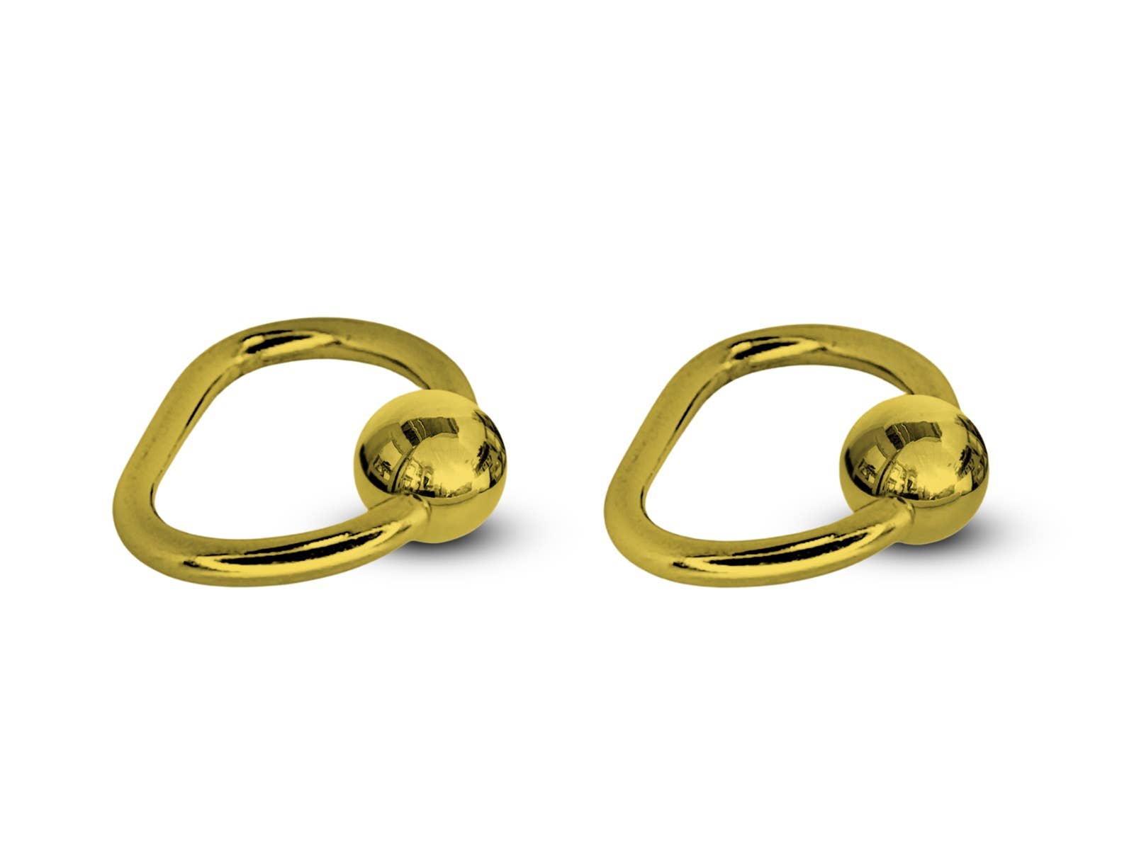 Bodytrend - Wholesale Nipple Ring - Surgical Steel 316L - Nipple  D-ring ,NIPPLE RING2