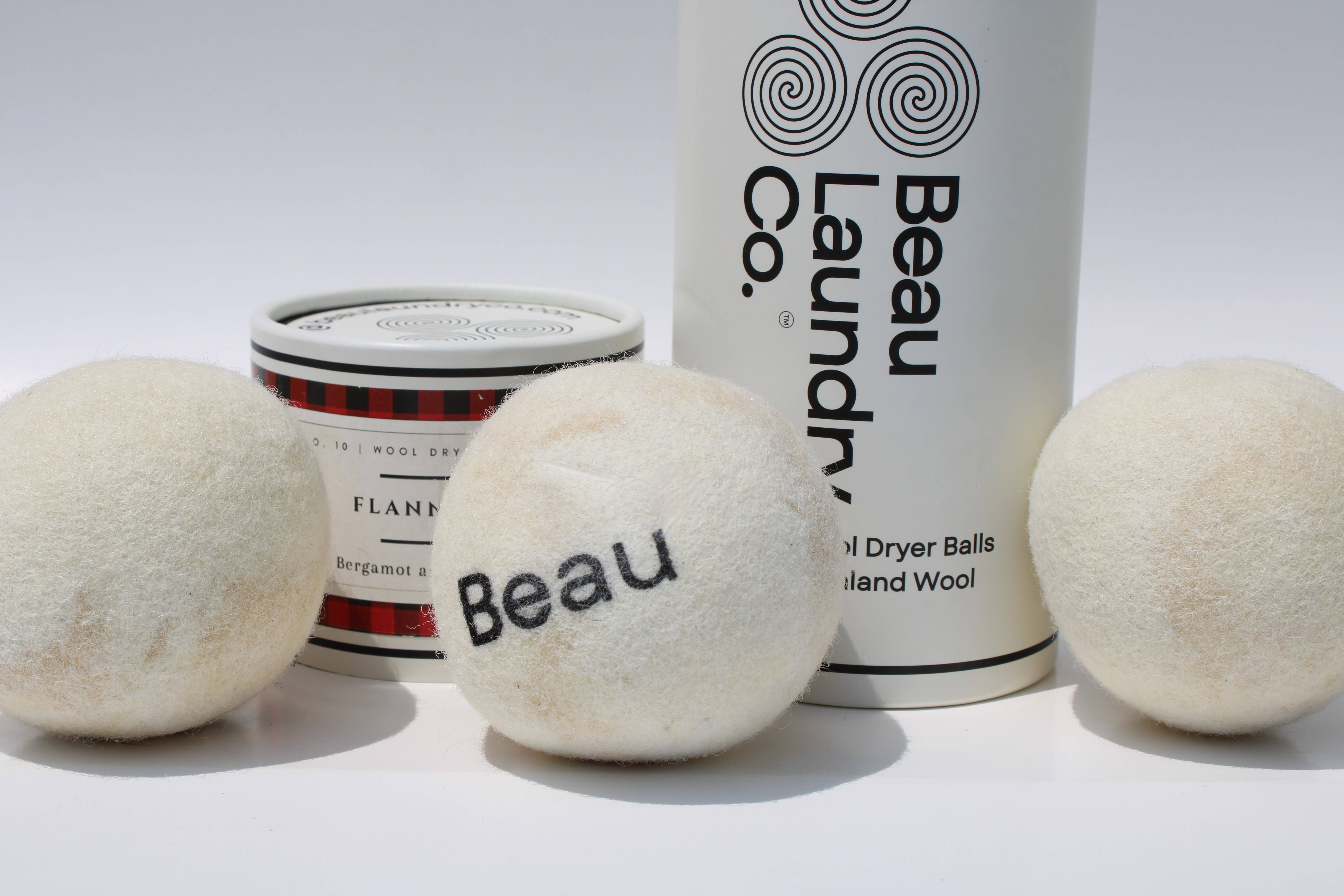 Beau Laundry Co. - Wholesale Dryer Balls - Flannel Scented & Softening Dryer Balls3