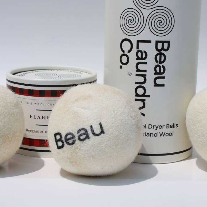 Beau Laundry Co. - Wholesale Dryer Balls - Flannel Scented & Softening Dryer Balls3
