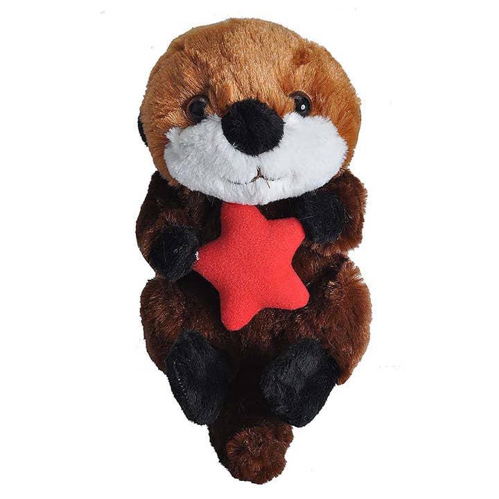 Wild Republic – wholesale Stuffed/plush toy – Kids & baby – Hug'Ems-Mini Sea Otter Stuffed Animal 7"