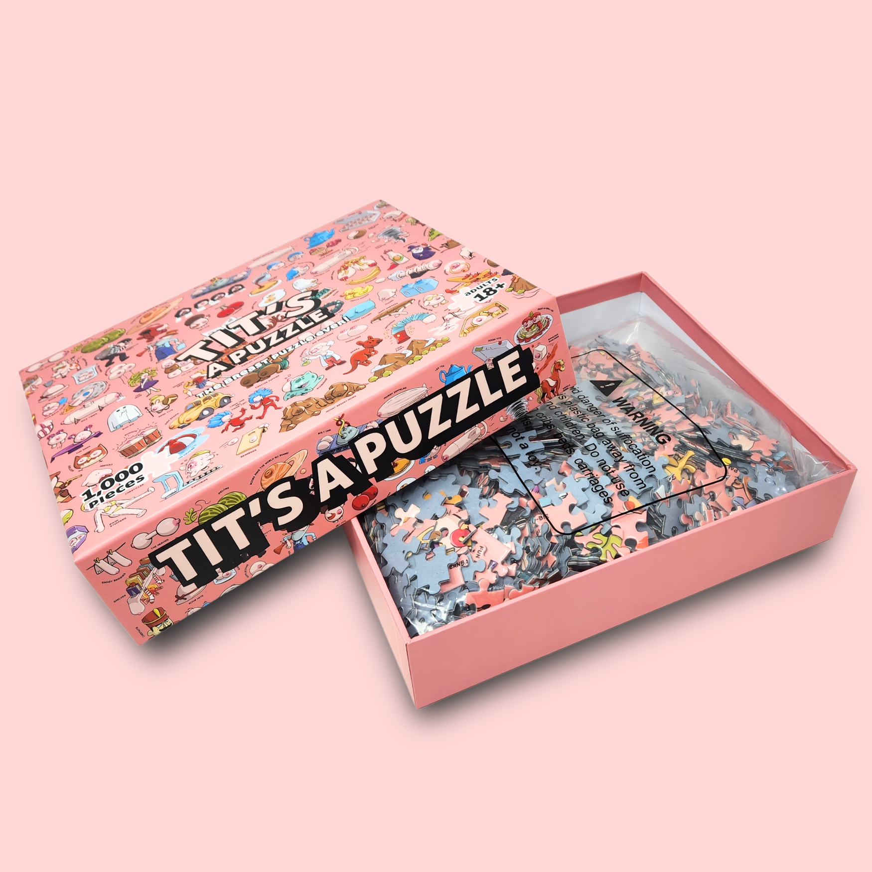 Sleazy Greetings - Wholesale Puzzle - Adult - Tit's A Puzzle10