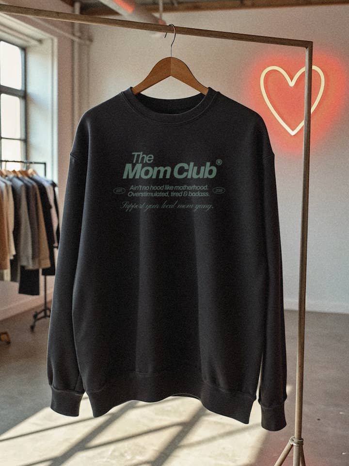 LA FELPA DEL CLUB DELLE MAMME per la vendita all'ingrosso da parte di LOLA MAGNOLIA