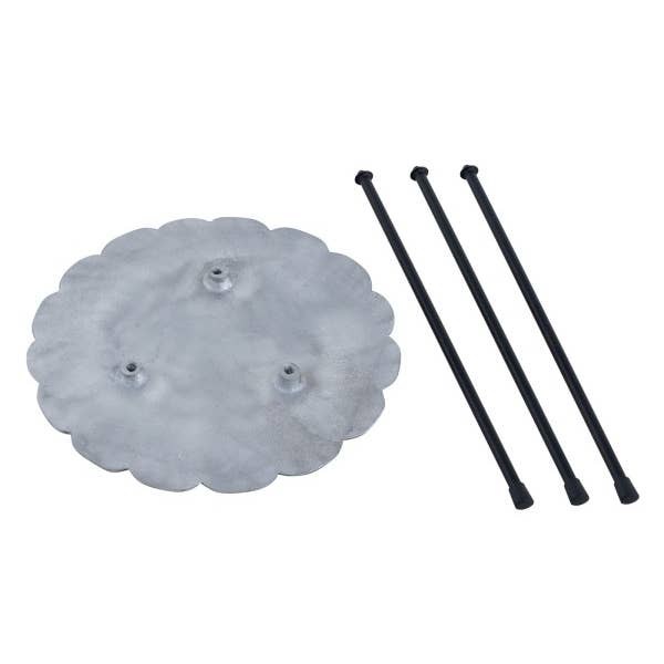 Voglrieder - Wholesale Side Table - Side table metal decorative table Hilton ø 35 x H 46 cm round A23