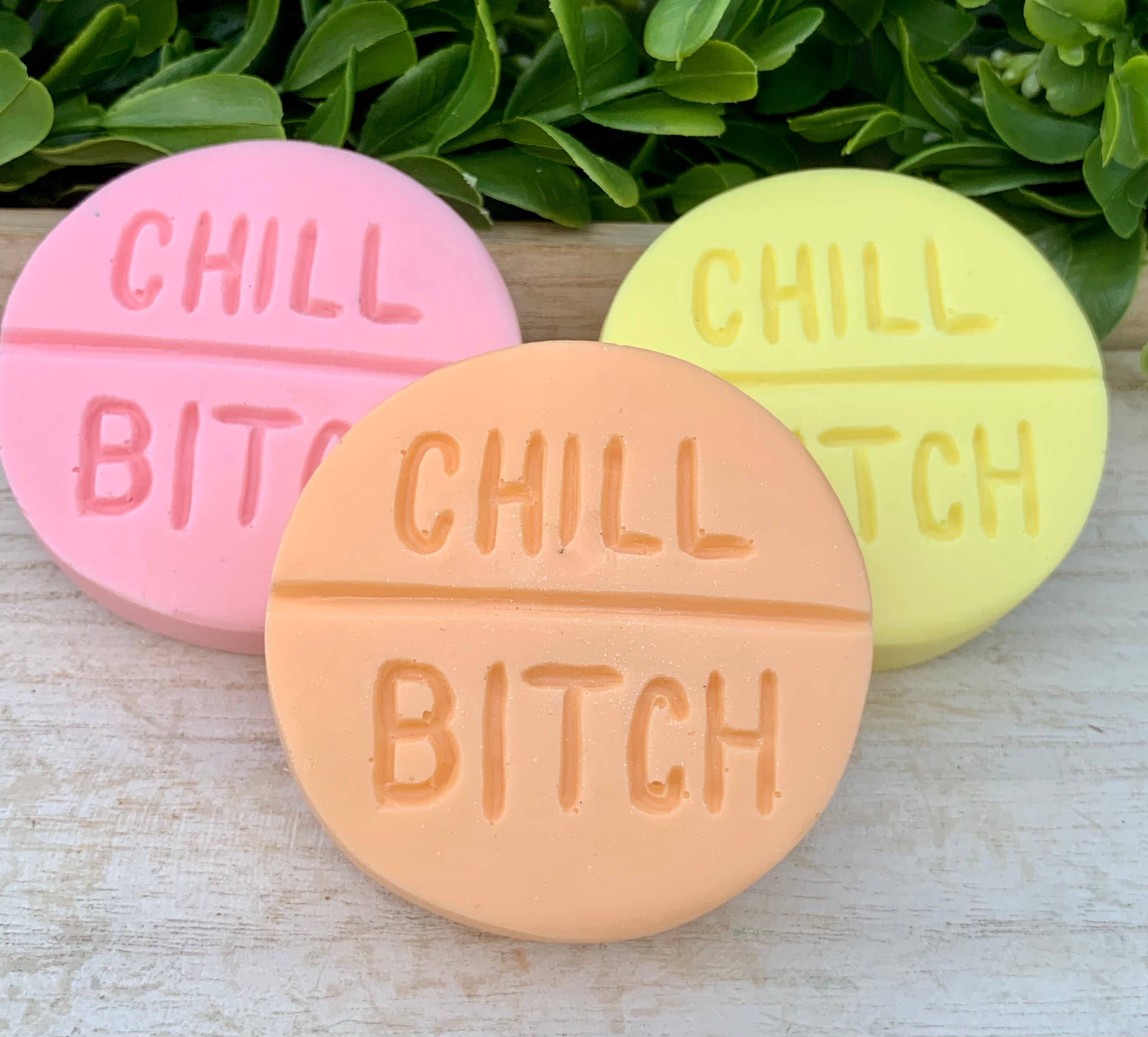 Plunk Soap and Candle Company - Wholesale Bar Soap - Chill B**ch Pill Soap2