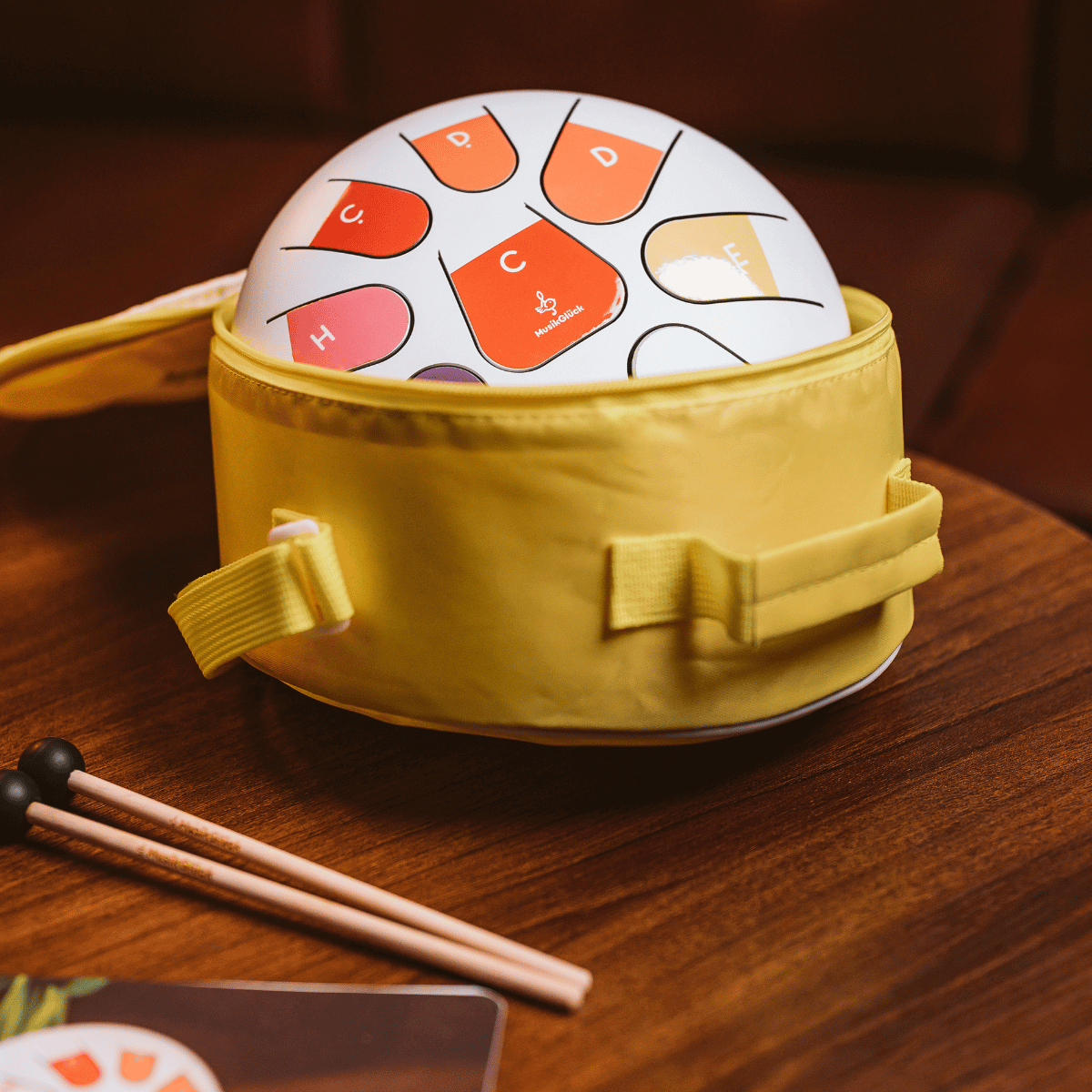 MusikGlück – wholesale Musikalisk leksak - Barn och baby – Regnbågstrumma för tungan | Barninstrument Handpan6