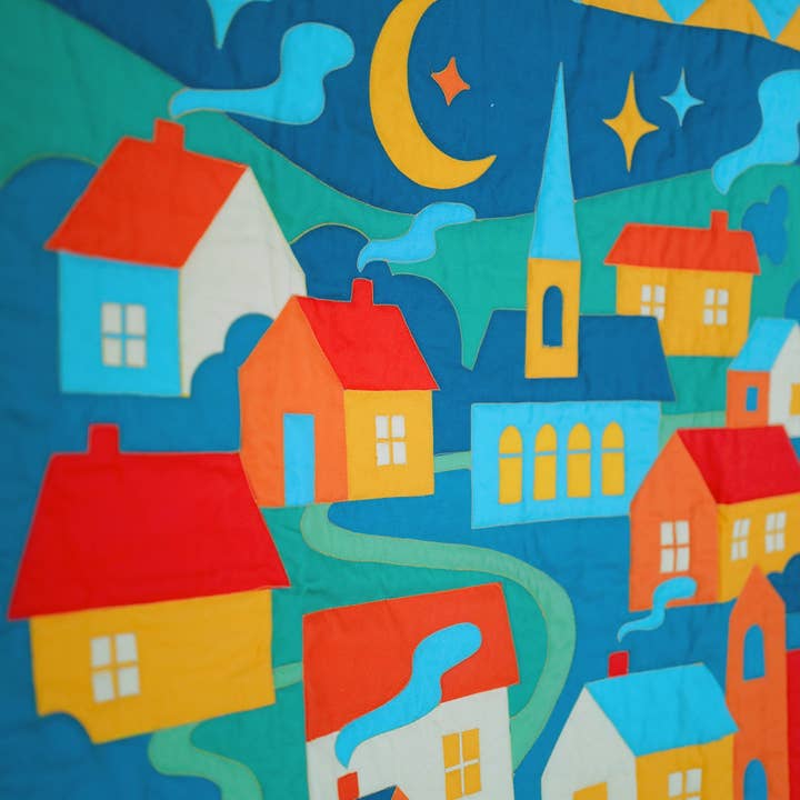 With Love by Kristy - Wholesale Craft Sewing Kit - Silent Night Beginner Whole Cloth Quilt Kit - Sewing Kit4