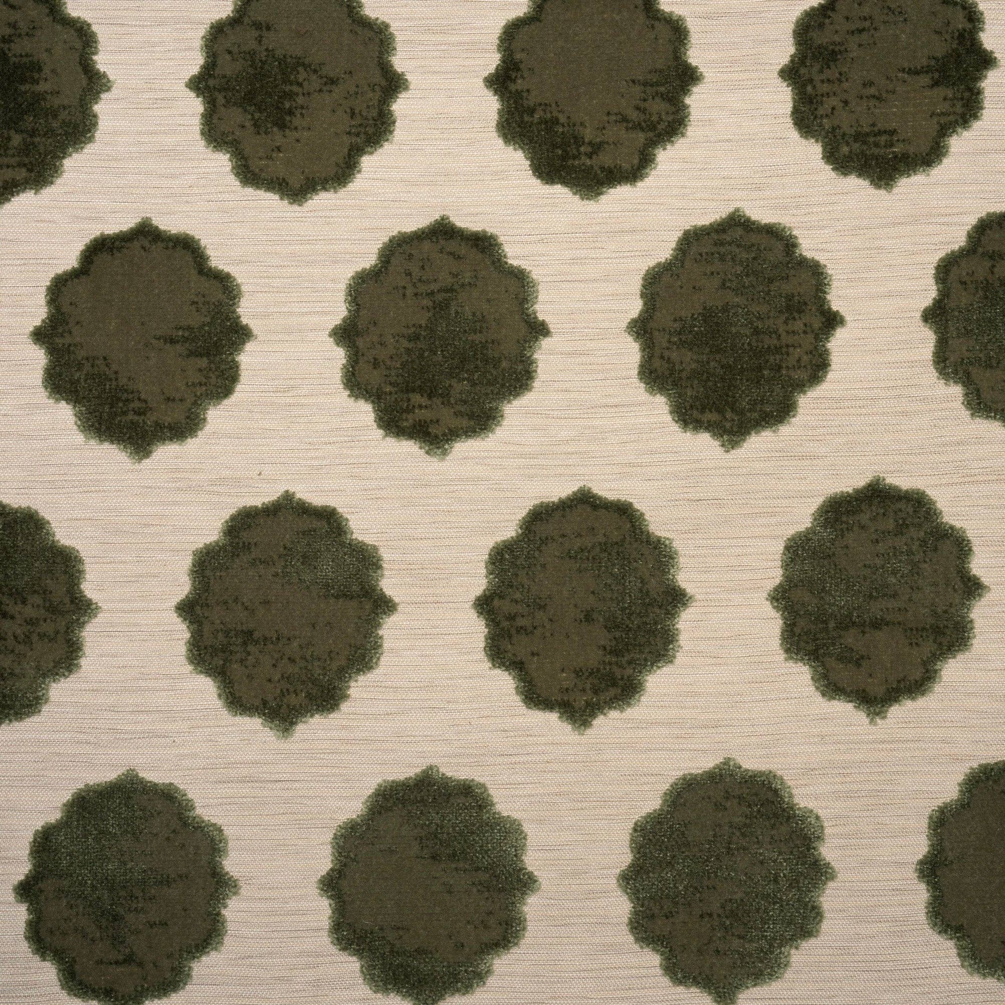 Top Fabric - Wholesale Fabric - CLAIRE - MEDALLION  CUT VELVET UPHOLSTERY FABRIC BY THE YARD3