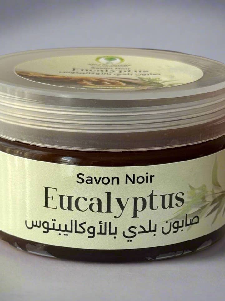 Eucalyptus Black Soap for wholesale by STARS AND SOUKS