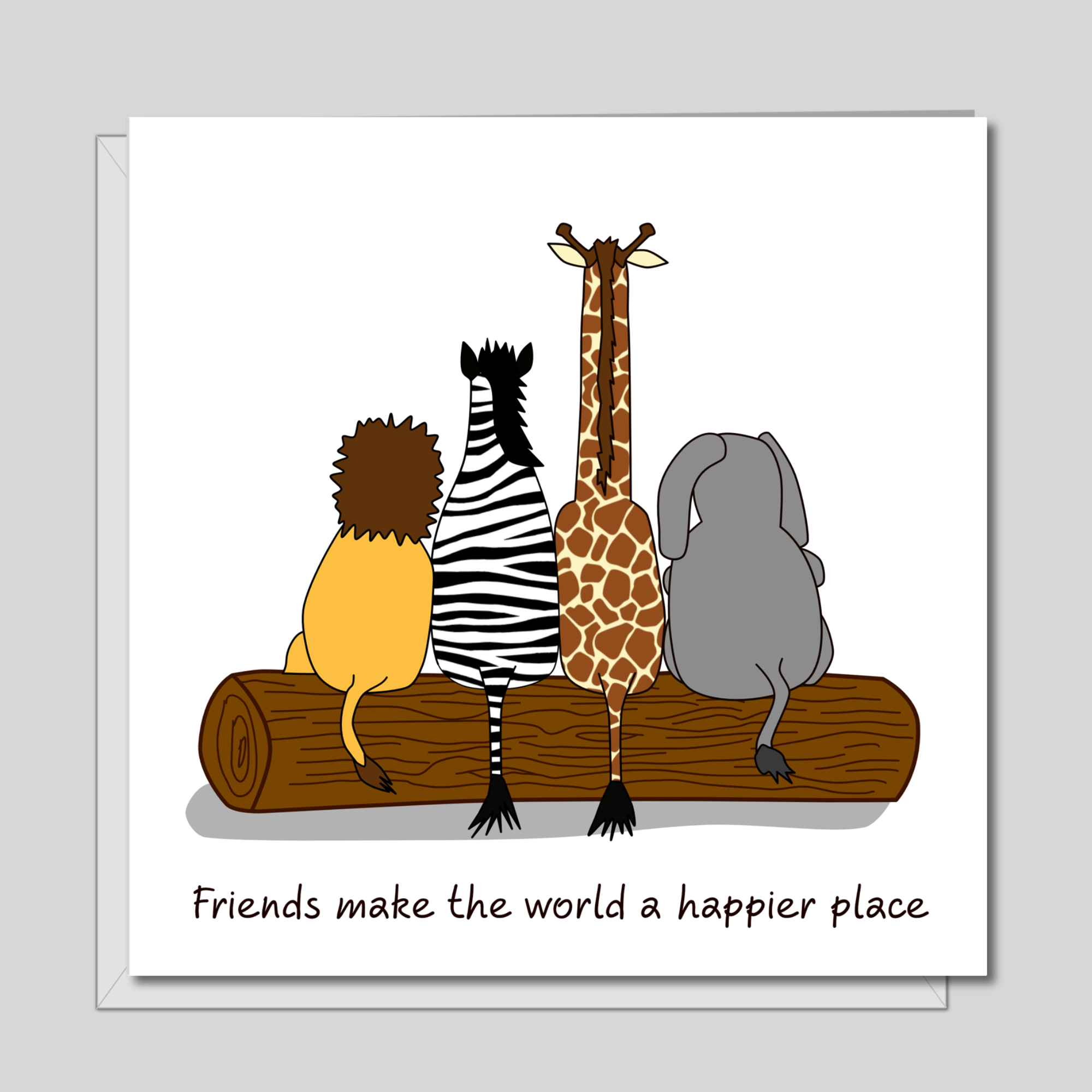 Swizzoo Cards – wholesale Friendship card – Best Friends / Friendship birthday card - female, male - funny, humorous - bestie, best - any occasion care missing you thank you love you - Handmade by Swizzoo 15cm1