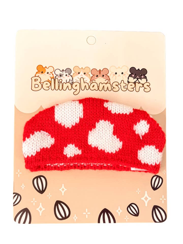 Mushroom Cap - Plushie Accessories for wholesale by The Bellinghamsters