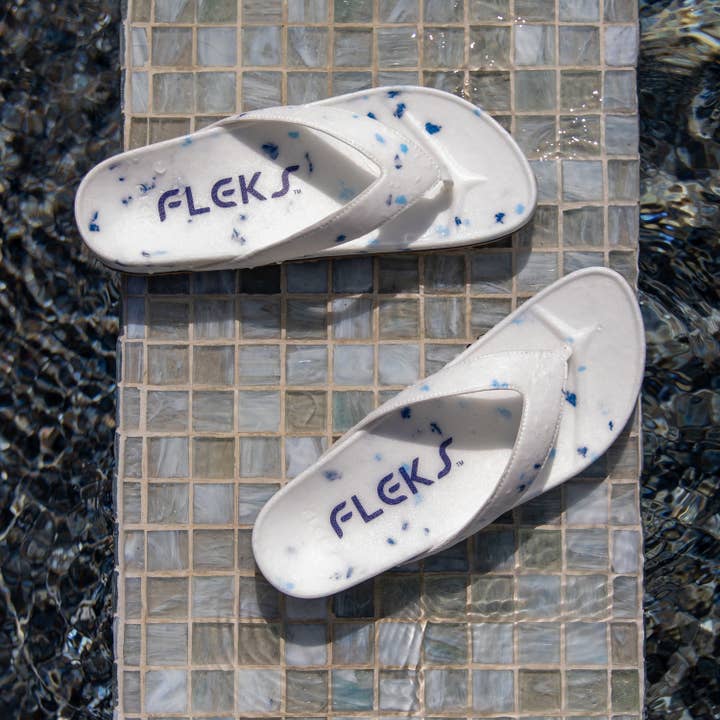 West Beach Flip Flop - Clear Day for wholesale on Faire1