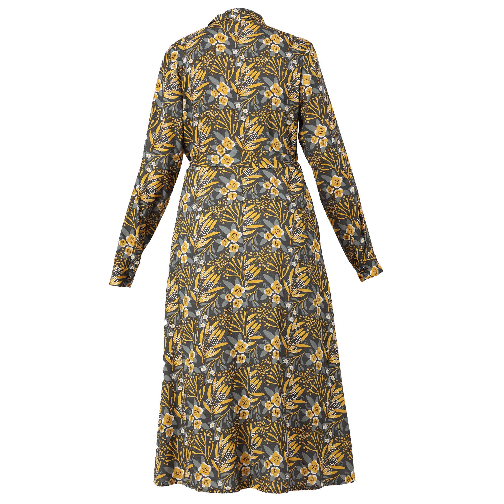 NRVNA MODE - Wholesale Dress - Women's - DANIQUE PRINTED SHIRT DRESS8