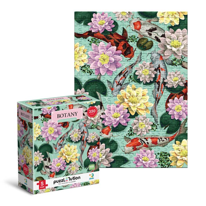 Classic Puzzle Botanic Lotus Flowers 350 Pieces for wholesale by DoDo Brand