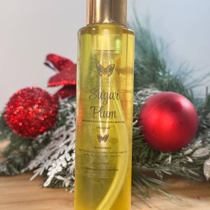 Óleo Corporal de Karité e Ameixa Açucarada por atacado de Naturally Radiant Beauty