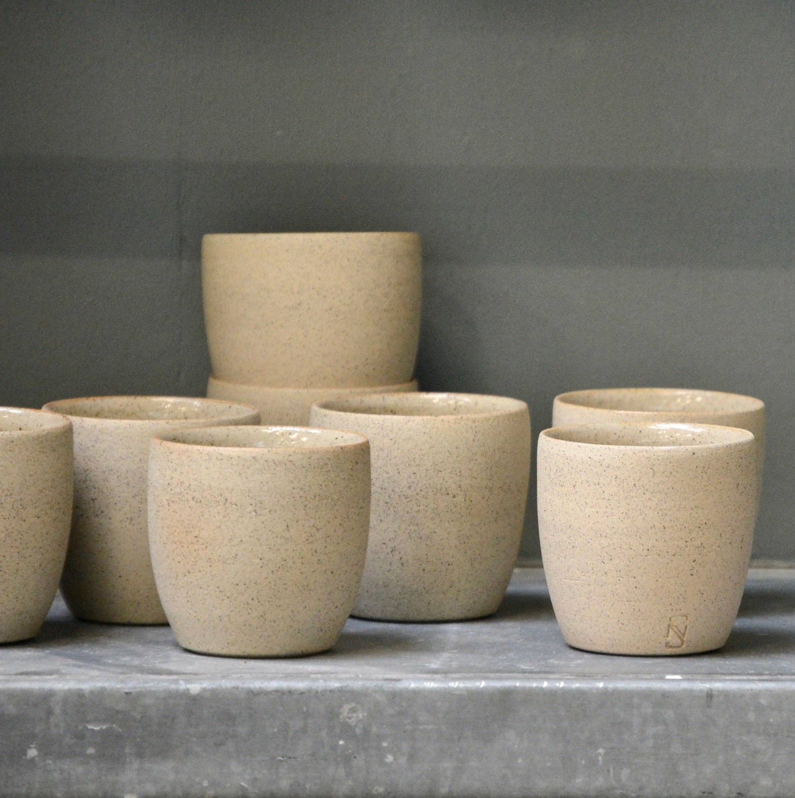 Noot ~Swart - Venta al por mayor Taza de café/té - Taza de café N+S Barista 150ml Grano Entero2