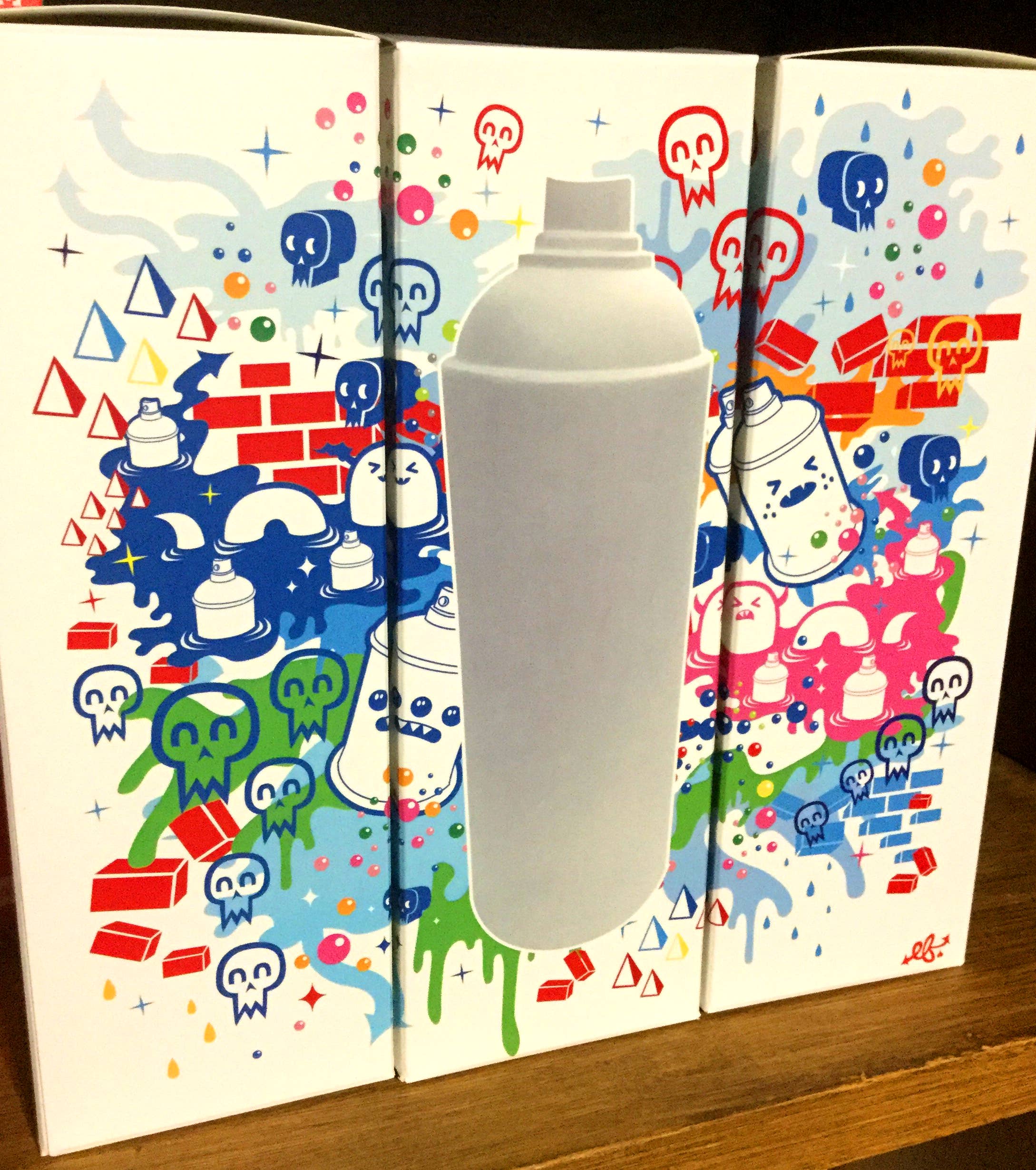 Discordia Merchandising - Wholesale DIY Craft Kit - DIY Spray Can Vinyl Toy2