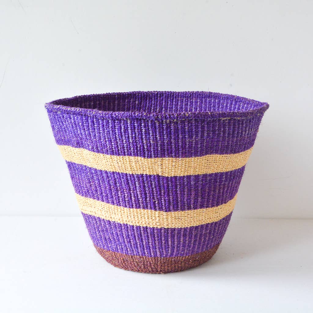 Crafts by Solid - Wholesale Basket - Handwoven Sisal Baskets - Colourful hues - XXS - XXL67