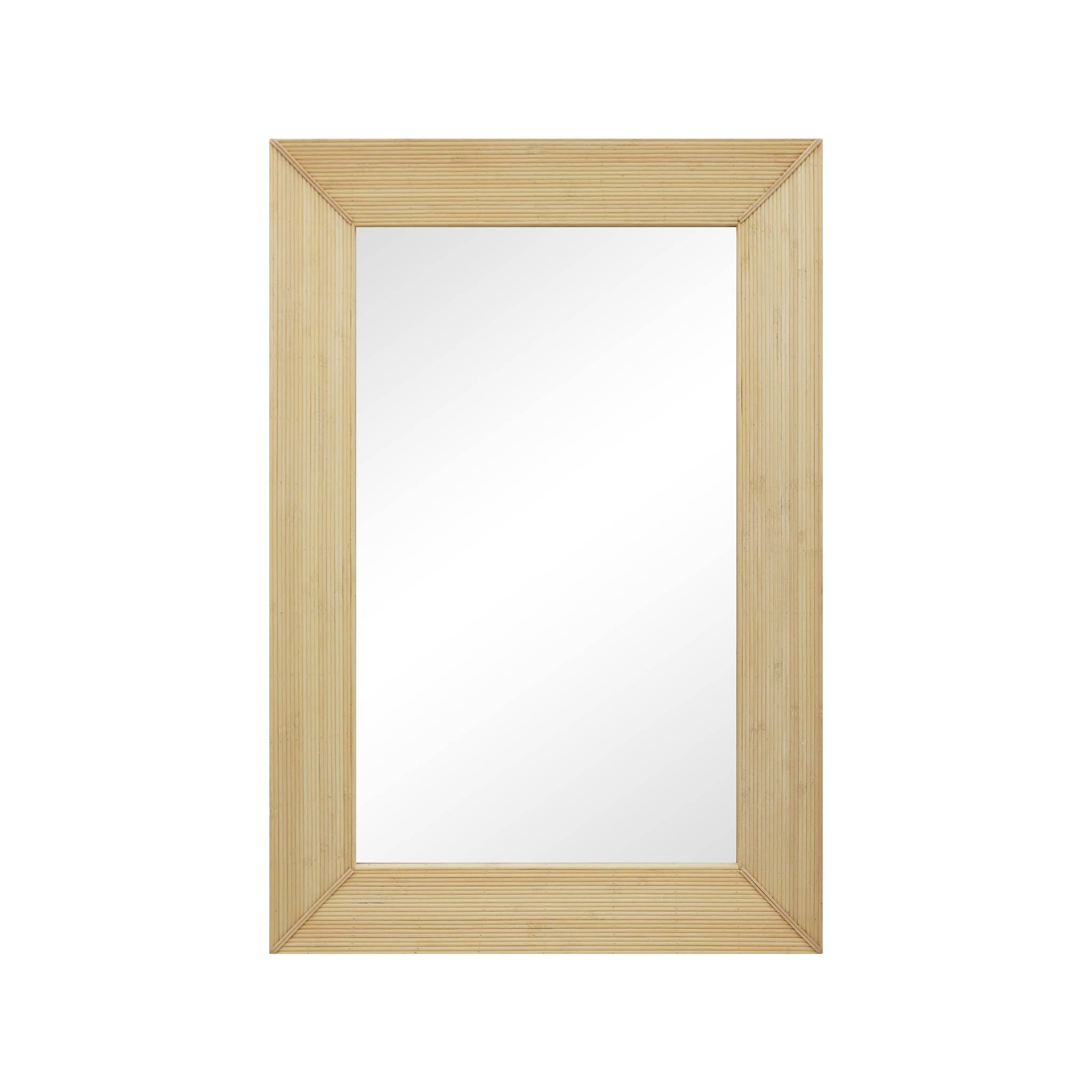 Paris Loft Inc - Wholesale Wall Mirror - PARISLOFT Bamboo Wall Mirror Rectangle1
