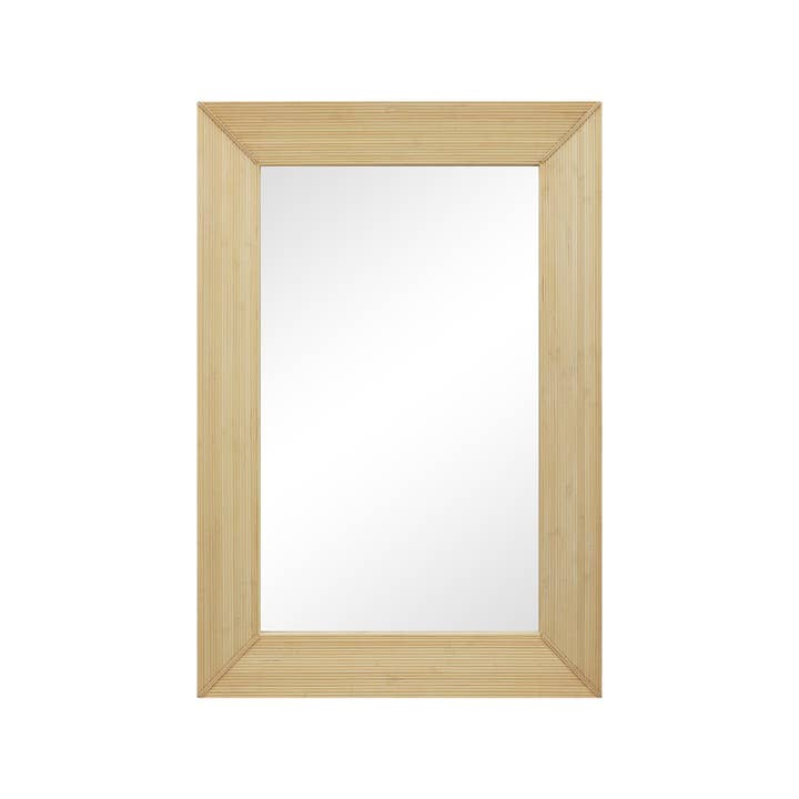 Paris Loft Inc - Wholesale Wall Mirror - PARISLOFT Bamboo Wall Mirror Rectangle1