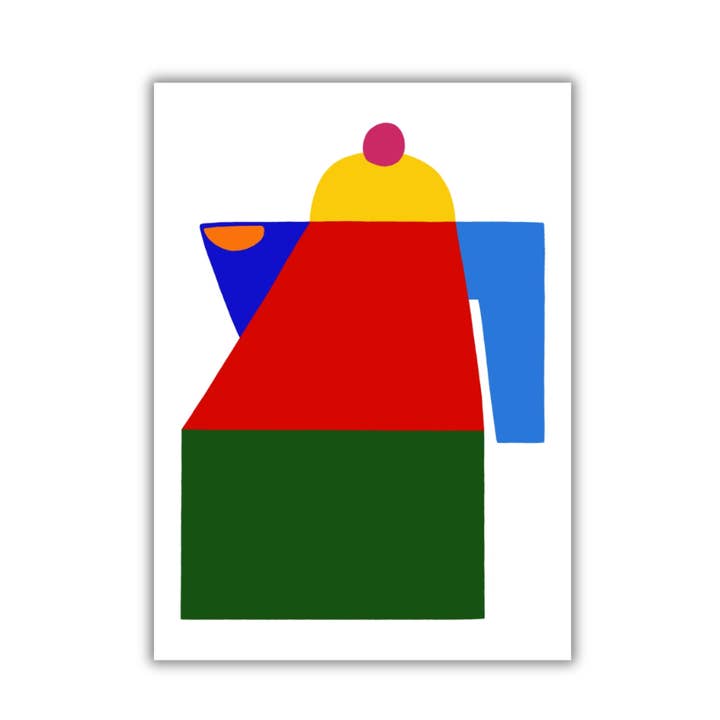 Coffee Maker #10 - fine art print 18x13 cm for wholesale by Colorobe