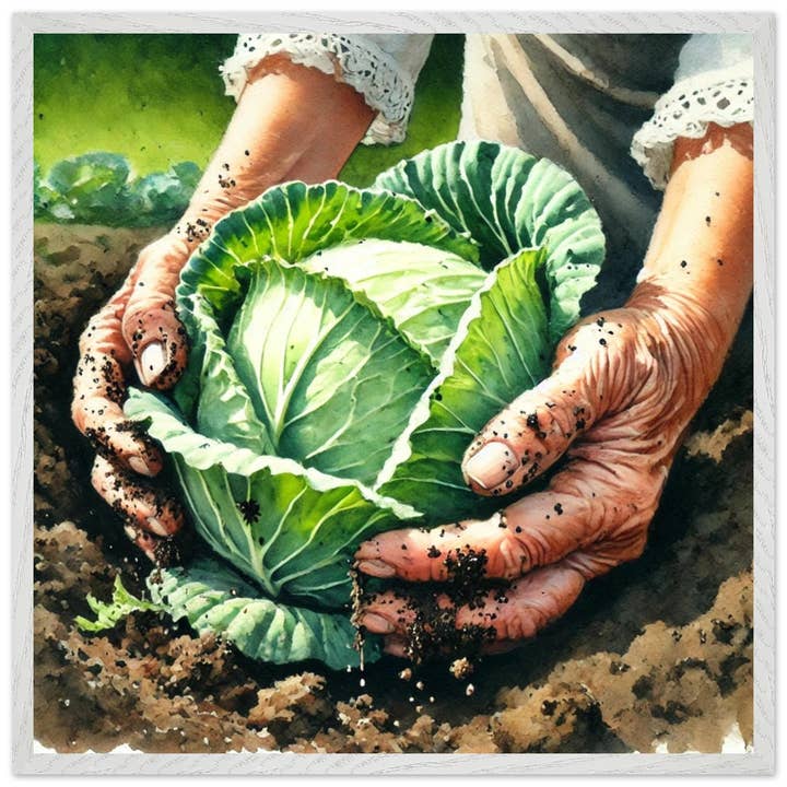 Cabbage and Homegrown Keep for wholesale by Driftwood Creations