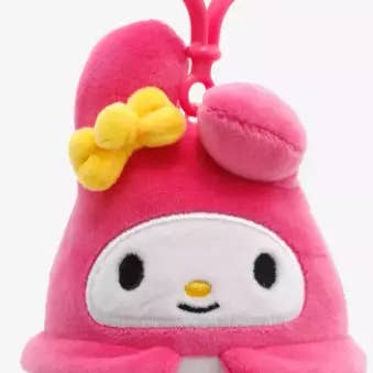Squishmallow Plush Toy Sanrio My Melody 3.5" Clip for wholesale by Authentic Street Signs