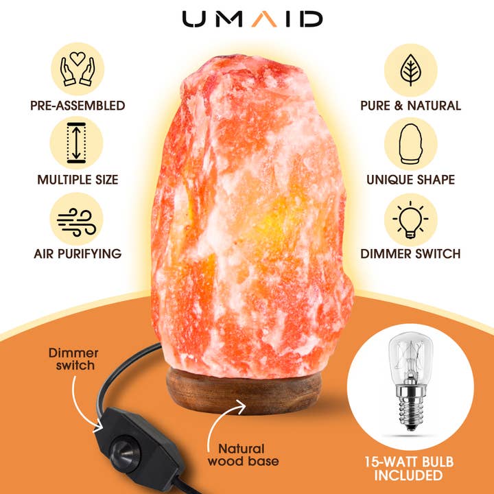 UMAID PRODUCTS - Wholesale Salt Lamp - Natural Himalayan Salt Lamp