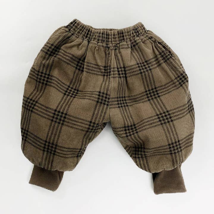 Pantaloni in Flanella a Quadri Caldi per Bambini Pantaloni Morbidi e Casual per la vendita all'ingrosso da parte di VERDAVUE
