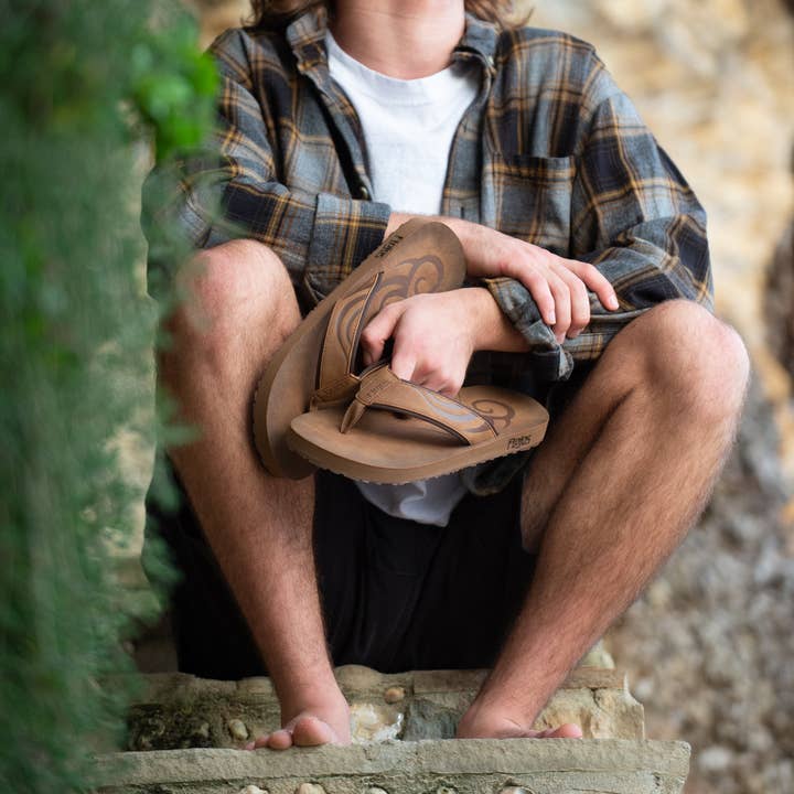 Flojos - Vente Sandales – homme - Cuero - Sandale pour homme