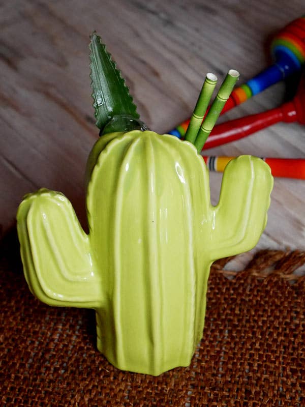 Kaktus Keramisk Cocktailkop Lime for engroshandel hos Shaker & Makers