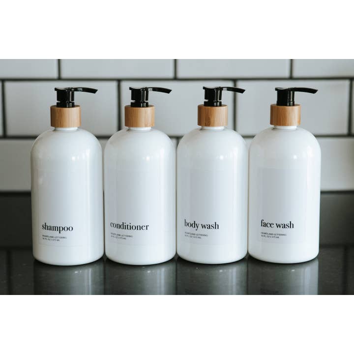 Joie Designs Co. | Refillable Bottles – wholesale Tvåldispenser – Face Wash Dispenser - Påfyllningsbara Flaskor - Minimalistisk inredning