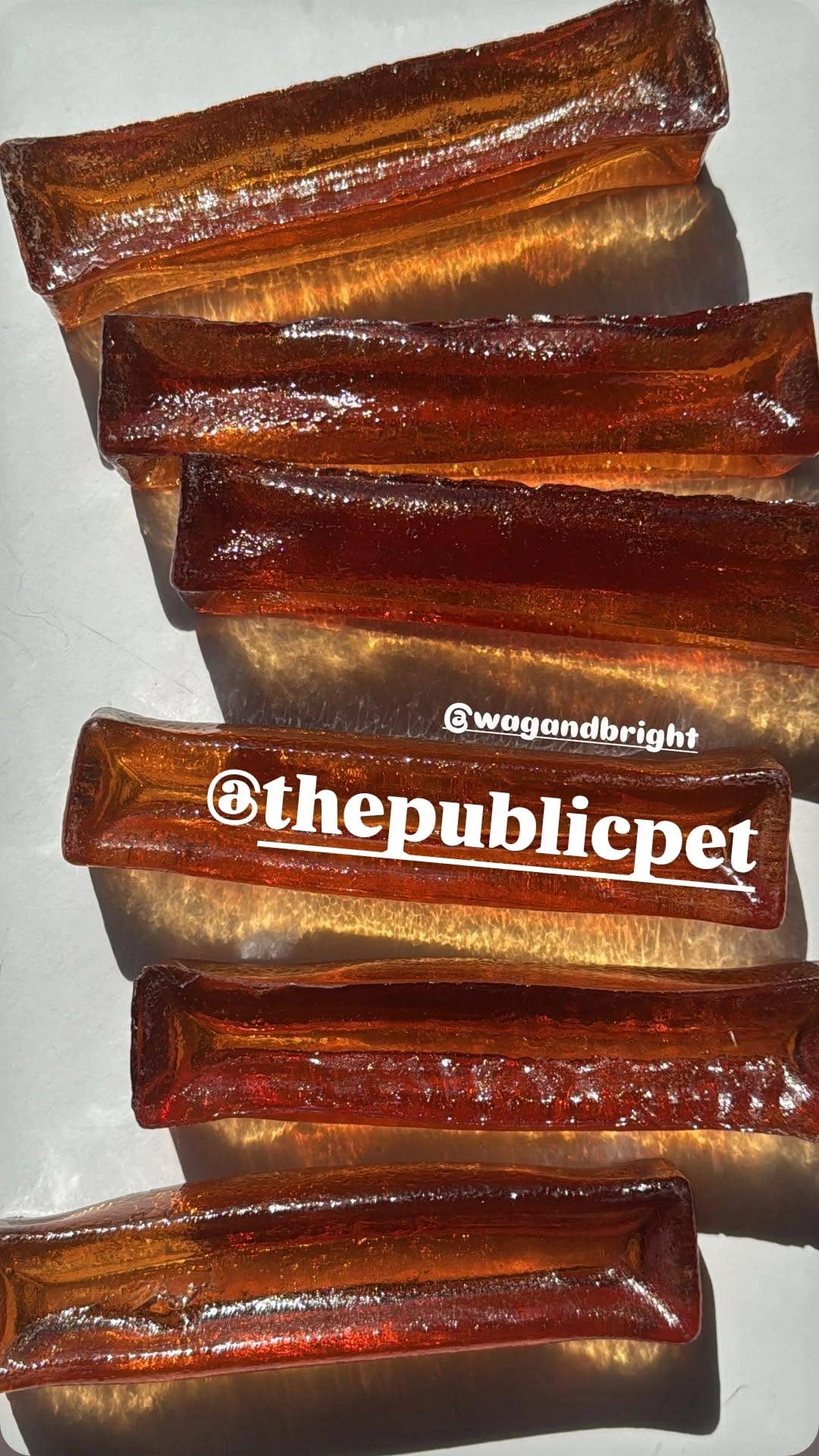 Wag & Bright Supply Co. – Couro/osso para cão - Cão por atacado – Mighty Marrows Mastigáveis Dentais de Colágeno - Bacon - 3 Tamanhos27