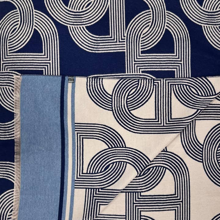 London Scarves – Großhandel Schal – Damen – Kaschmirmischung Kettenglieddruck11