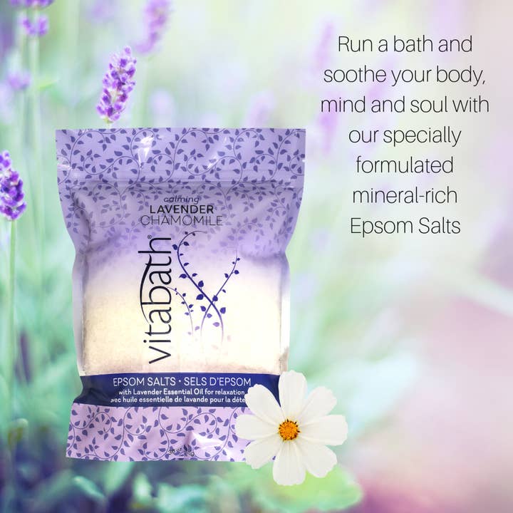 Vitabath - Wholesale Bath Salts - Lavender Chamomile Epsom Salts 36 oz