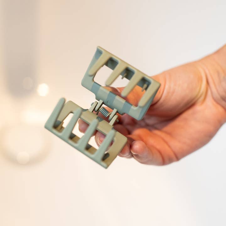 Framar Hair Brushes & Hair Accessories - Vente Pince à cheveux – femme - FRAMAR Pince à Cheveux Moyenne – Pince à Cheveux pour Femmes - Sauge6