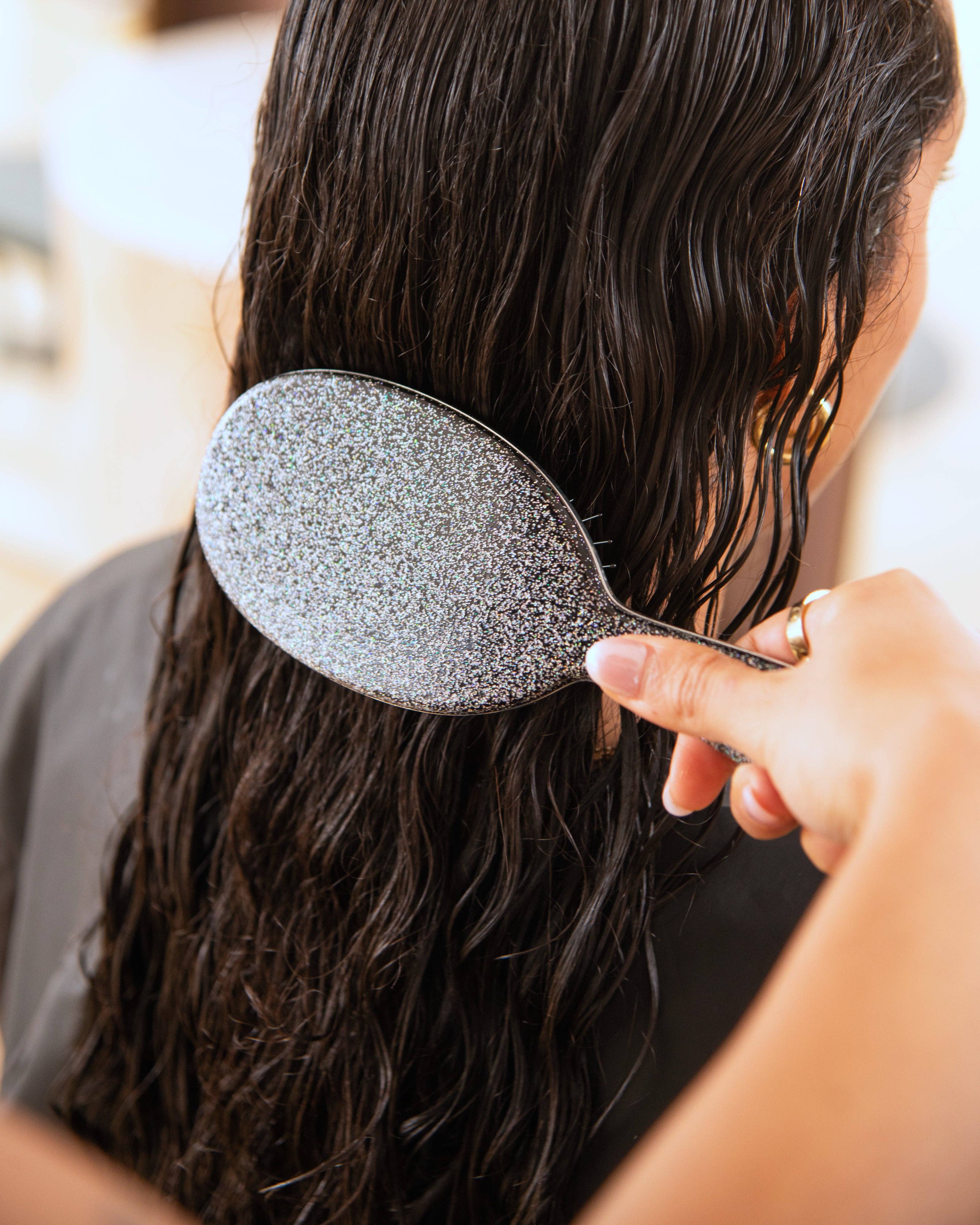 Framar Hair Brushes & Hair Accessories - Wholesale Hair Brush/Comb - FRAMAR Detangling Brush, Wet Hair Brush Detangler - Glitter4