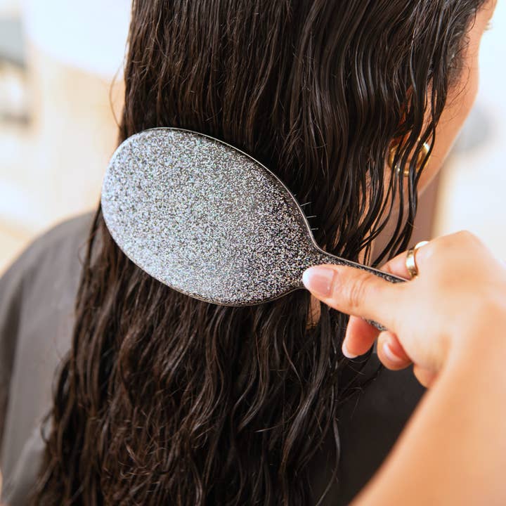 Framar Hair Brushes & Hair Accessories - Wholesale Hair Brush/Comb - FRAMAR Detangling Brush, Wet Hair Brush Detangler - Glitter4