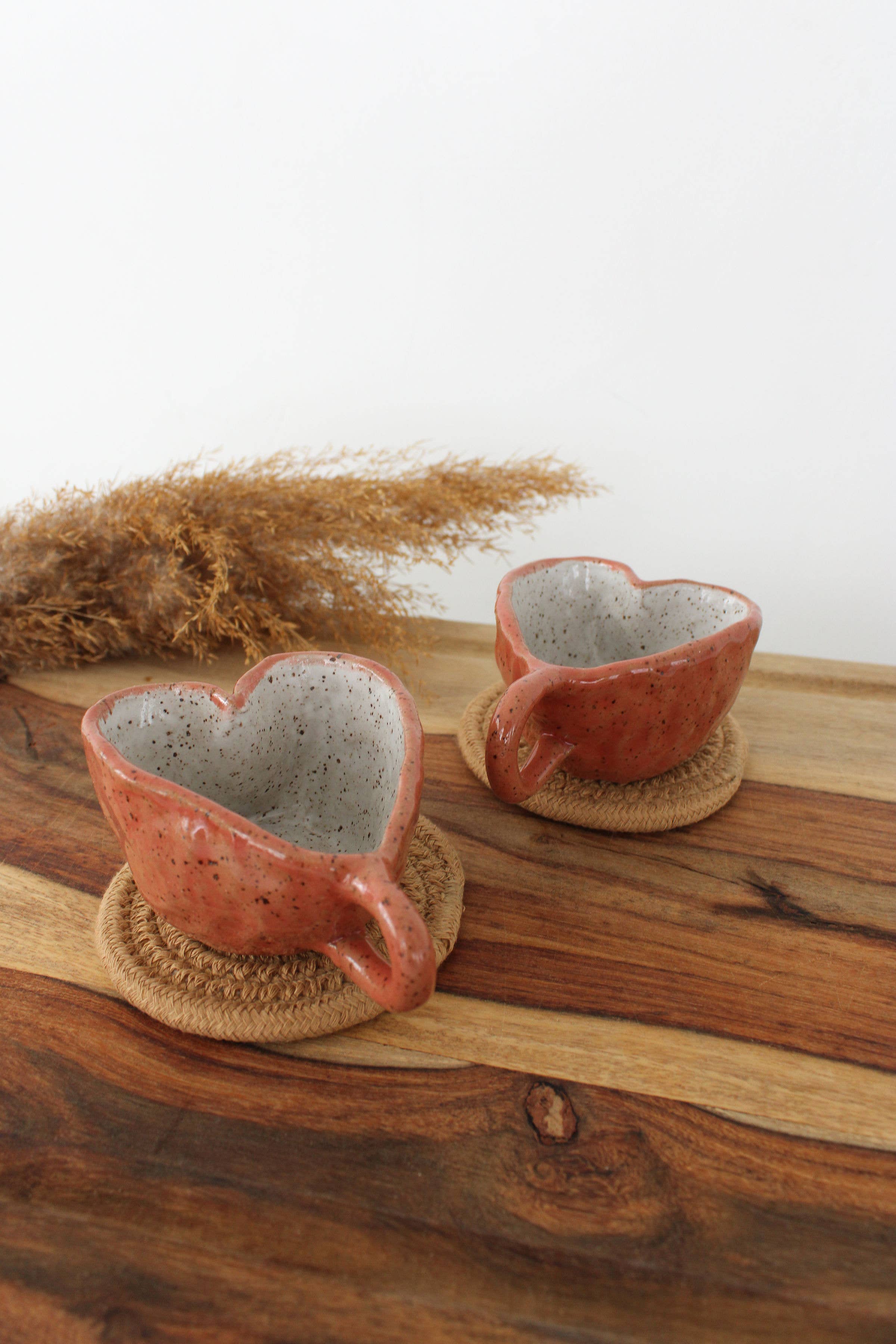 Between Dreams Pottery - Wholesale Coffee Mug - heart mug1