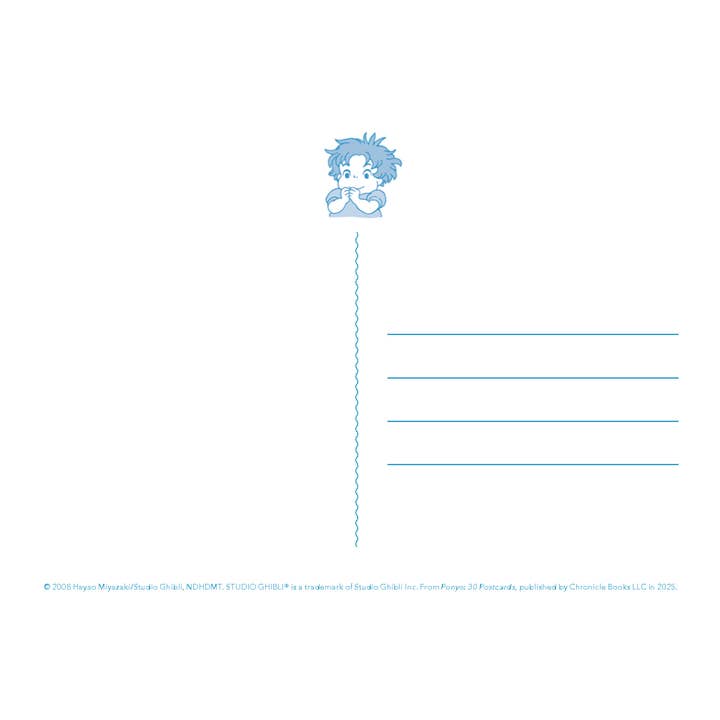 Chronicle Books - Wholesale Postcard Set - Studio Ghibli Ponyo: 30 Postcards4