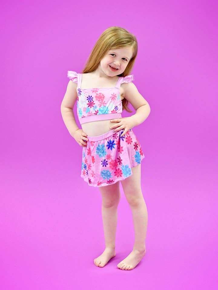 Nuevo Bañador de Dos Piezas Hermana Flor para venta al por mayor de Great Lakes Kids Apparel
