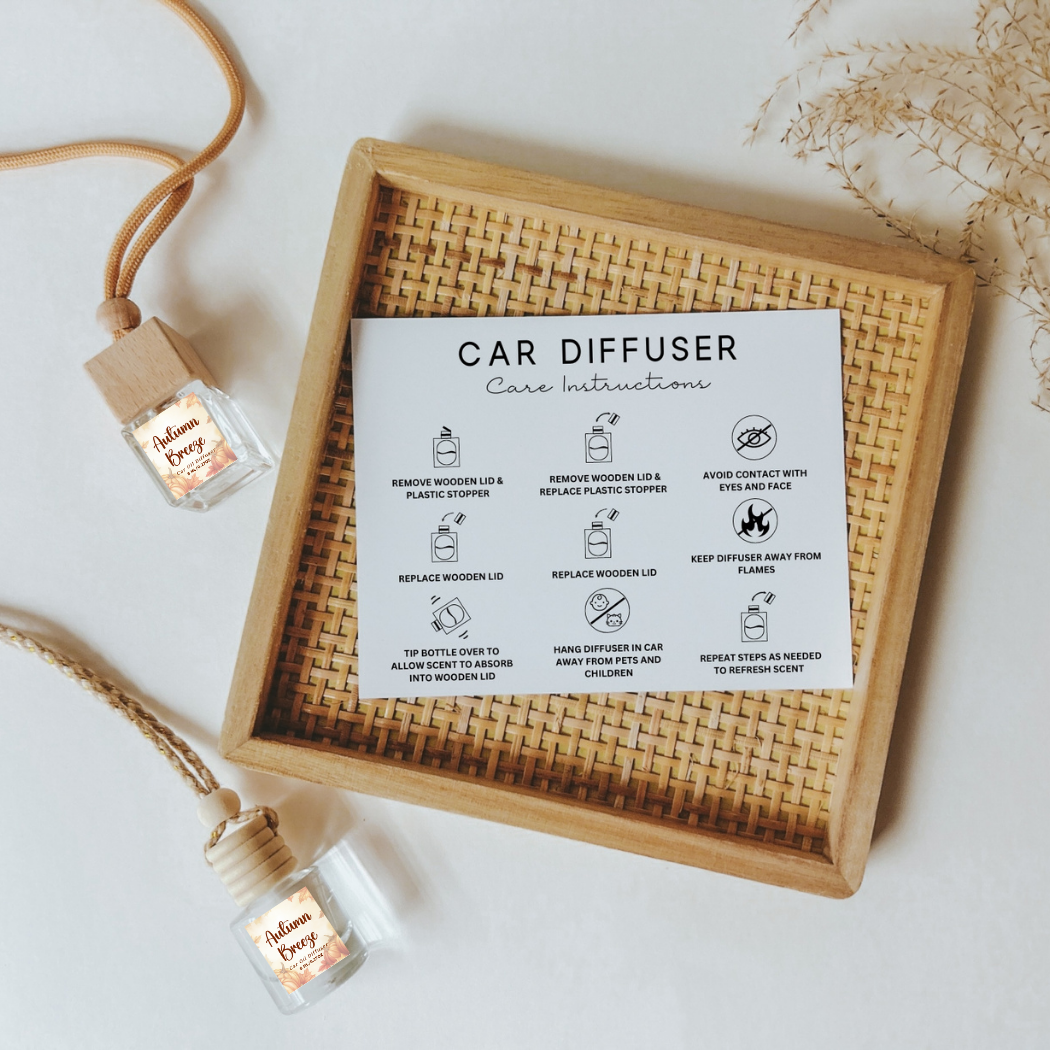 Honey Jar Creations - Wholesale Car Freshener - Unisex - Autumn Breeze | Fall-Inspired | Hanging Car Diffuser2