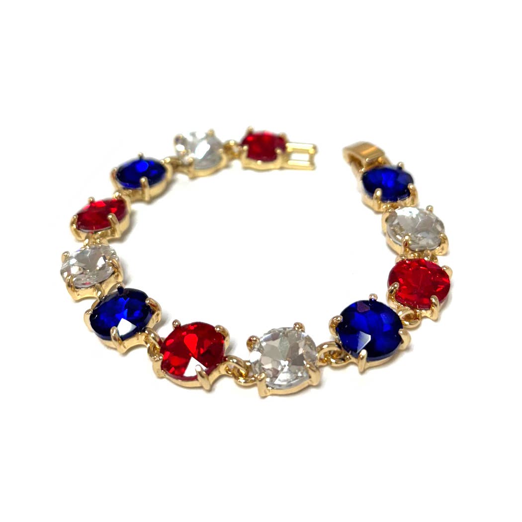 StarryNYC - Vente Bracelets maillon et chaîne - Bracelet rond en cristal taillé dans un coussin22