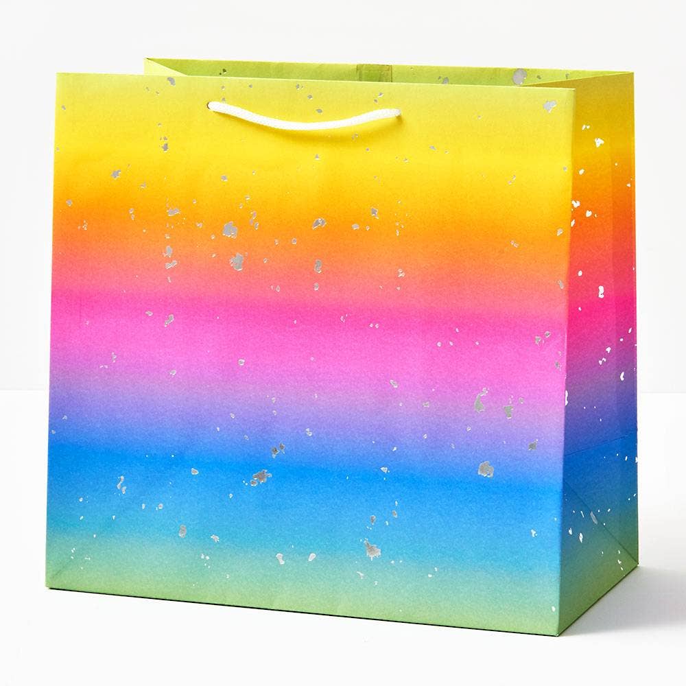 Paper Source Wholesale - Wholesale Gift Bag - Ombre Rainbow Fleck Gift Bag4