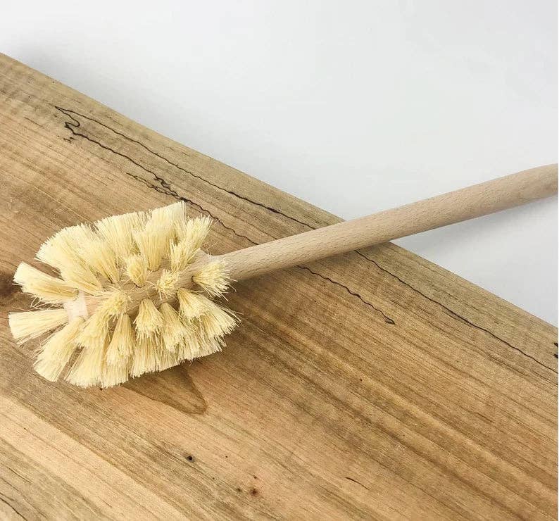 Smile Boutiques - Wholesale Toilet Bowl Brush - Plastic Free Toilet Brush  - Natural Sisal Bristle6